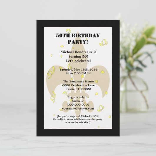 Niedlicher Einladung (Stehend Vorderseite)