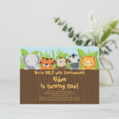 Niedlicher Einladung (Stehend Vorderseite)