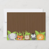 Niedlicher Einladung (Rückseite)