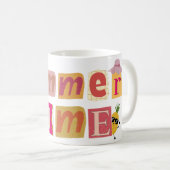 Niedlicher einmaliger Sommerzeiturlaub Kaffeetasse (VorderseiteRechts)