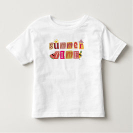 Niedlicher einmaliger Sommerzeiturlaub Kleinkind T-shirt