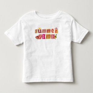 Niedlicher einmaliger Sommerzeiturlaub Kleinkind T-shirt