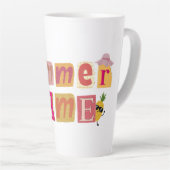 Niedlicher einmaliger Sommerzeiturlaub Milchtasse (Rechte Ecke)