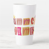 Niedlicher einmaliger Sommerzeiturlaub Milchtasse (Vorderseite)