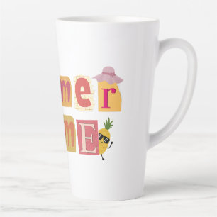 Niedlicher einmaliger Sommerzeiturlaub Milchtasse