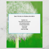 Niedlicher Einzelverkauf, Garagenverkauf einladen Flyer (Hinten)