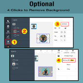 Niedlicher Einzigartiger Bulldog oder Ihre Foto Gr Tri-Blend Shirt