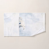 Niedlicher Eisbär Badhandtuch Set (Handtuch)