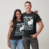 Niedlicher Eisbär - ein Eisbär T-Shirt (Unisex)