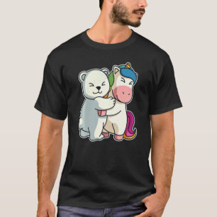 Niedlicher Eisbär für Frauen in Cu T-Shirt