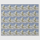 Niedlicher Eisbär Geschenkpapier (Flach)