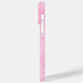 Niedlicher Eisbär individuelle Name rosa Case-Mate iPhone Hülle (Rückseite / Links)