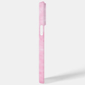 Niedlicher Eisbär individuelle Name rosa Case-Mate iPhone Hülle (Rückseite / Rechts)