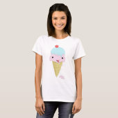 Niedlicher Eiscremeentwurf T-Shirt (Vorne ganz)