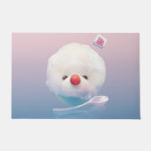 Niedlicher Eishund Fußmatte (Vorderseite)