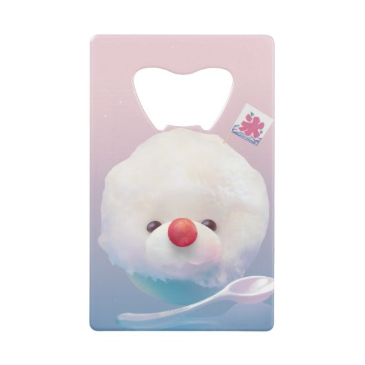 Niedlicher Eishund Geldbeutel Flaschenöffner (Vorderseite)