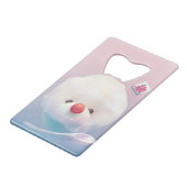 Niedlicher Eishund Geldbeutel Flaschenöffner (Vorderseite Schrägansicht)