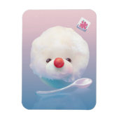 Niedlicher Eishund Magnet (Vertikal)