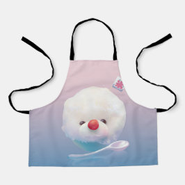 Niedlicher Eishund Schürze