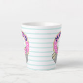 Niedlicher Eisting Donut & Hangfliege Milchtasse (Vorderseite)