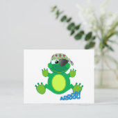 Niedlicher Eisvogel Postkarte (Stehend Vorderseite)