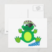 Niedlicher Eisvogel Postkarte (Vorne/Hinten)