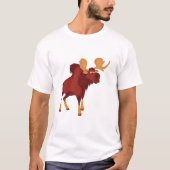 Niedlicher Elch T-Shirt (Vorderseite)