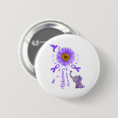 Niedlicher Elefant, an den ich dich erinnern werde Button (Vorne & Hinten)