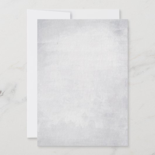 Niedlicher Elefant Baby Boy mit Geschenk-Babydusch Einladung (Rückseite)