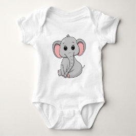 Niedlicher Elefant Baby Strampler