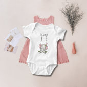 Niedlicher Elefant Baby Strampler