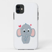 Niedlicher Elefant Case-Mate iPhone Hülle (Rückseite)