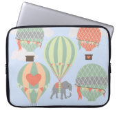 Niedlicher Elefant, der das Laptopschutzhülle (Vorderseite)