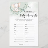 Niedlicher Elefant des Babys (Vorderseite)