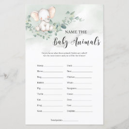 Niedlicher Elefant des Babys