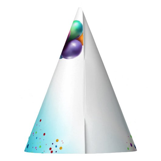 Niedlicher Elefant Geburtstag Partyhütchen (Rückseite)