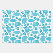 Niedlicher Elefant Geschenkpapier Set (Vorderseite)