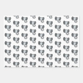Niedlicher Elefant Geschenkpapier Set (Vorderseite 3)