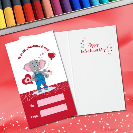 Niedlicher Elefant | Hörunterricht Valentinstag