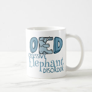 Niedlicher Elefant Kaffeetasse