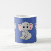Niedlicher Elefant Kaffeetasse (Mittel)