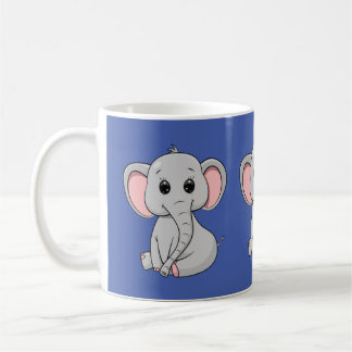 Niedlicher Elefant Kaffeetasse