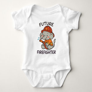 Niedlicher Elefant Kämpfer Kids Spaß Baby Strampler