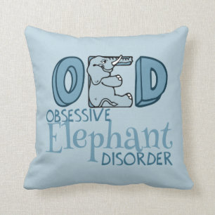 Niedlicher Elefant Kissen