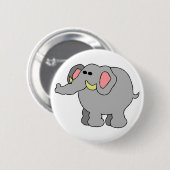 Niedlicher Elefant-Knopf Button (Vorne & Hinten)
