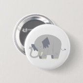Niedlicher Elefant-Knopf Button (Vorne & Hinten)