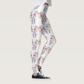 niedlicher Elefant Leggings (Rechts)