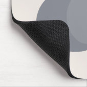 Niedlicher Elefant mit herzlicher, skurriler Liebe Mousepad (Ecke)