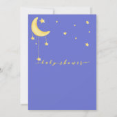 Niedlicher Elefant mit kleiner Schmetterlingsdusch Einladung (Rückseite)