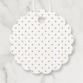 Niedlicher Elefant mit Sprinklwasser vielen Dank Geschenkanhänger (Rückseite)